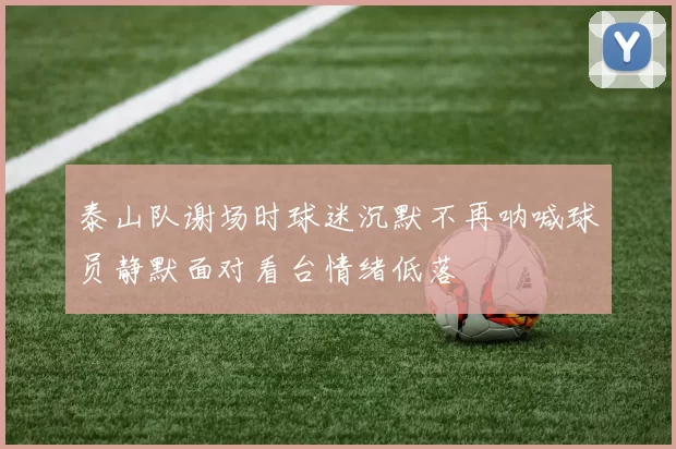 泰山队谢场时球迷沉默不再呐喊球员静默面对看台情绪低落